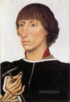  Francesco Canvas - Francesco dEste Netherlandish painter Rogier van der Weyden